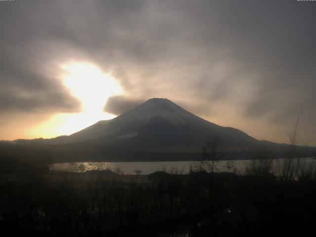 山中湖からの富士山