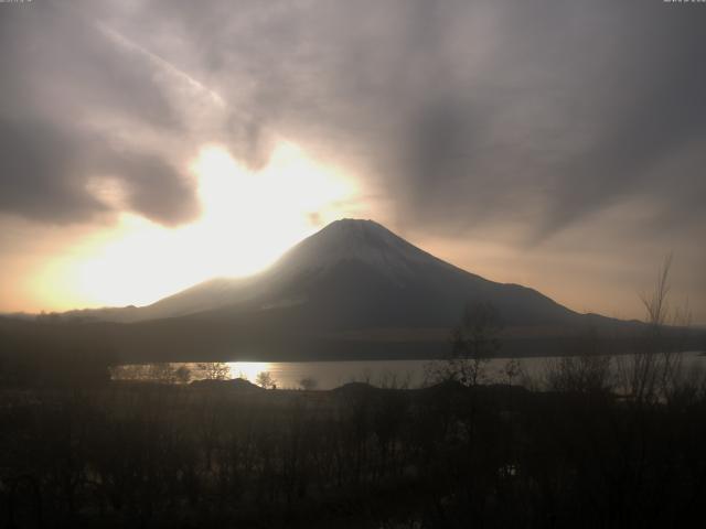 山中湖からの富士山