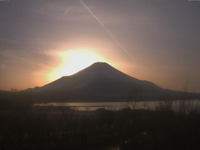 山中湖からの富士山