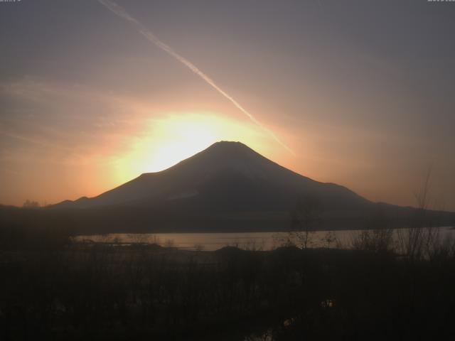 山中湖からの富士山