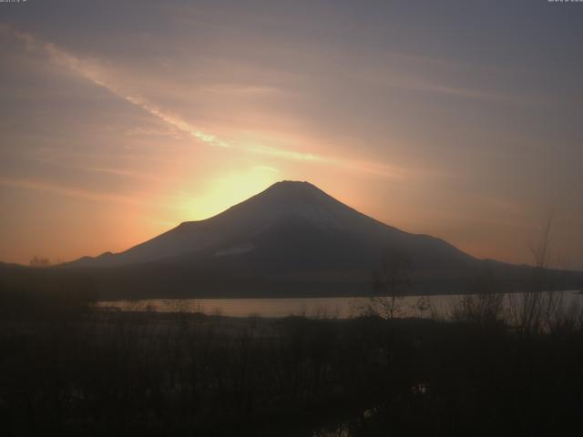 山中湖からの富士山