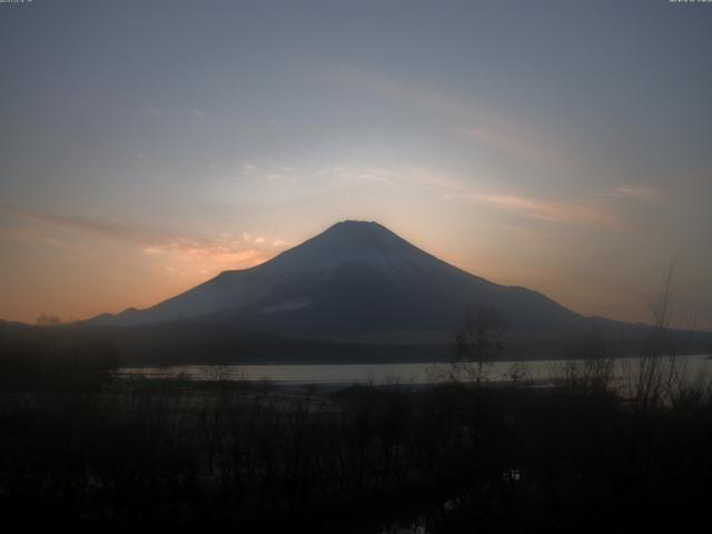 山中湖からの富士山