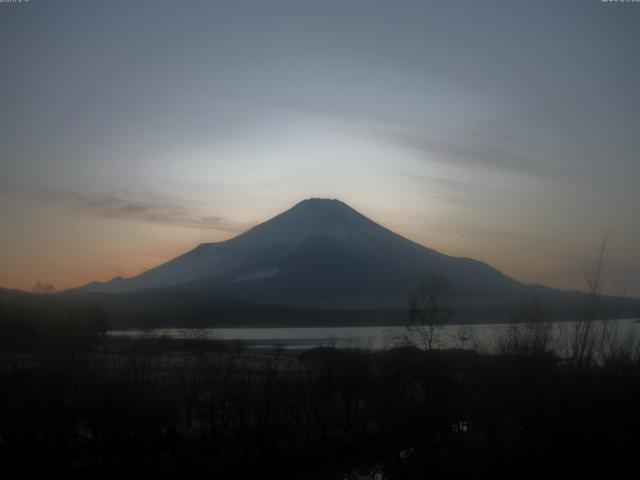 山中湖からの富士山
