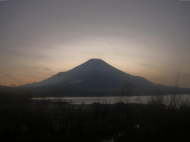 山中湖からの富士山