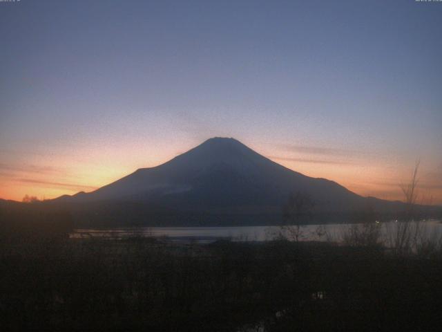 山中湖からの富士山