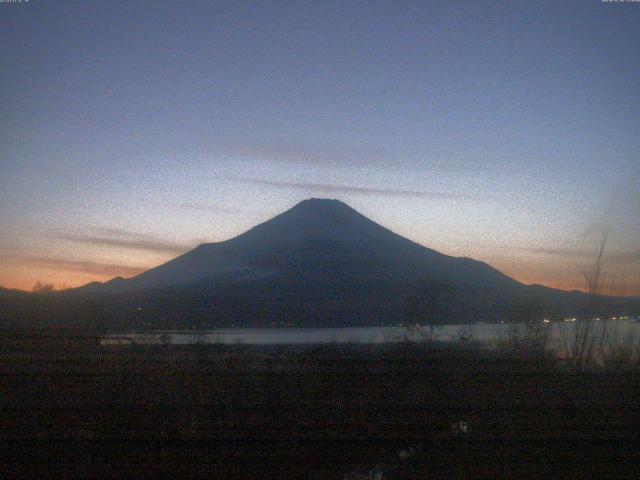 山中湖からの富士山