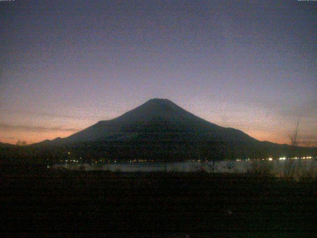 山中湖からの富士山