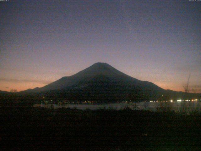 山中湖からの富士山
