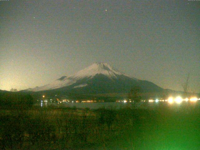 山中湖からの富士山