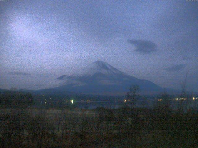山中湖からの富士山
