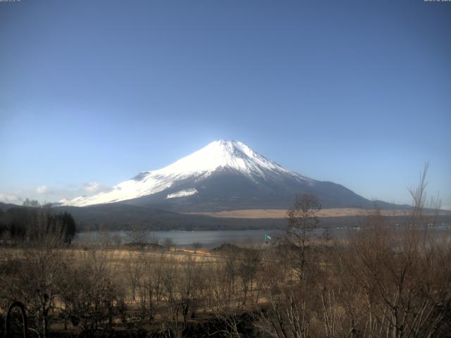 山中湖からの富士山