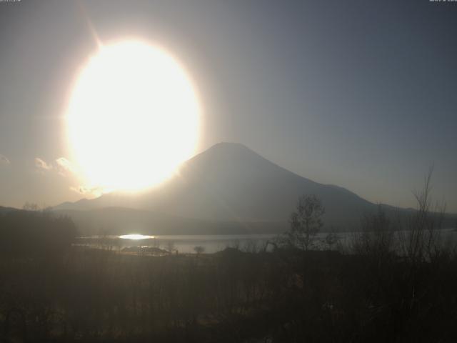 山中湖からの富士山
