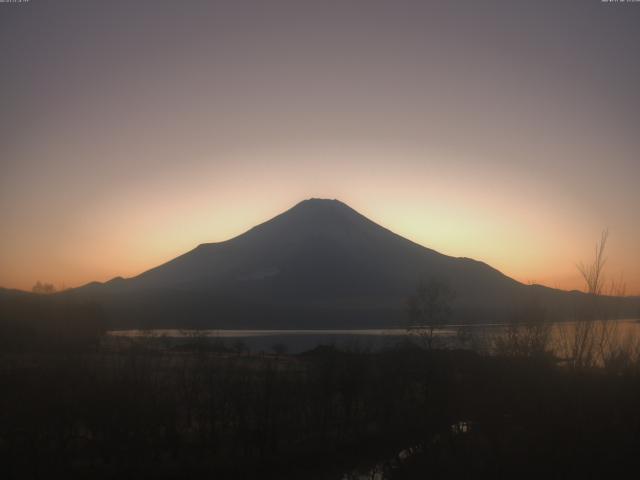 山中湖からの富士山