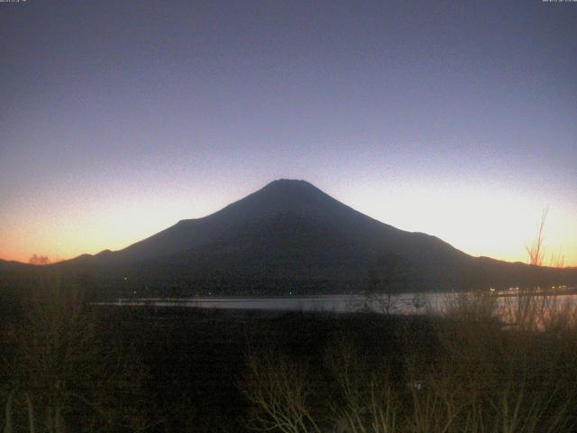 山中湖からの富士山