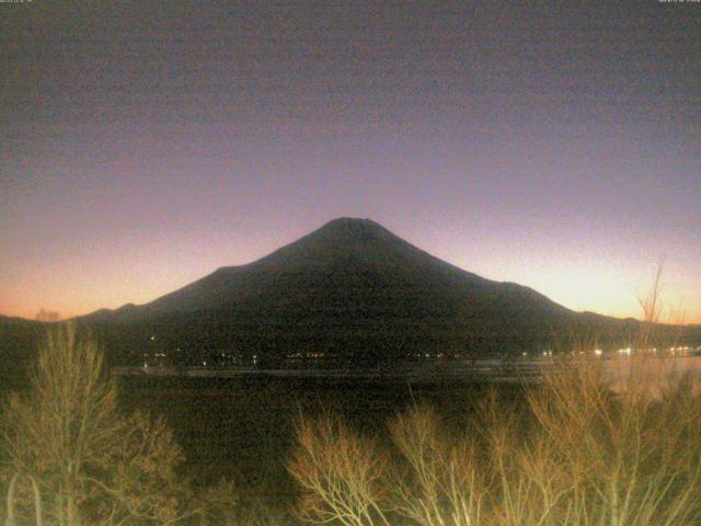 山中湖からの富士山
