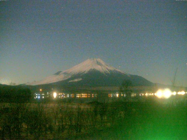 山中湖からの富士山