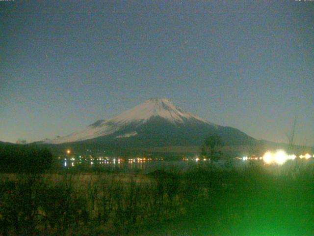 山中湖からの富士山