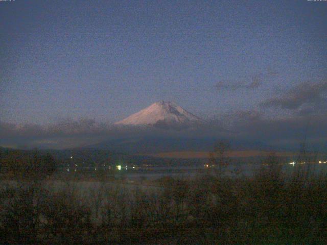山中湖からの富士山