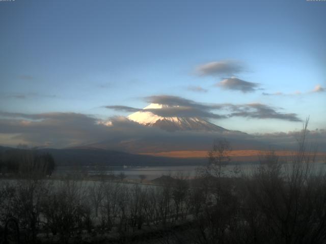 山中湖からの富士山