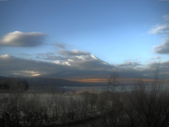 山中湖からの富士山