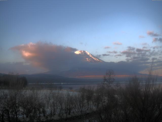 山中湖からの富士山
