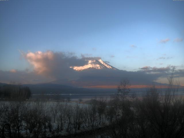 山中湖からの富士山