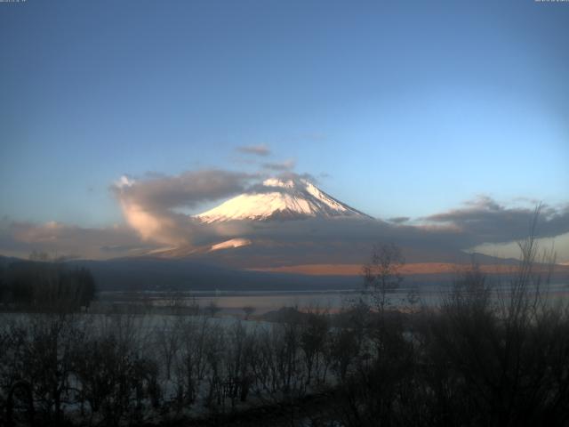 山中湖からの富士山
