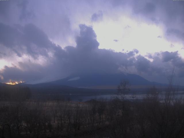 山中湖からの富士山