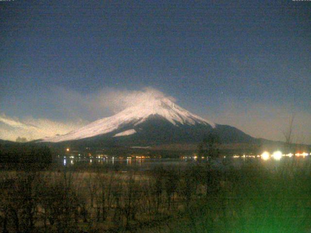 山中湖からの富士山