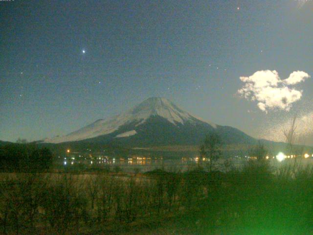山中湖からの富士山