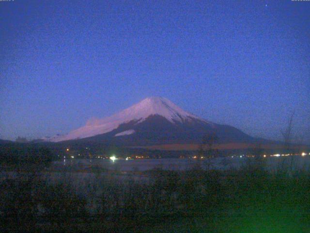 山中湖からの富士山