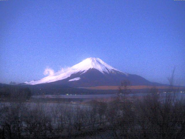 山中湖からの富士山