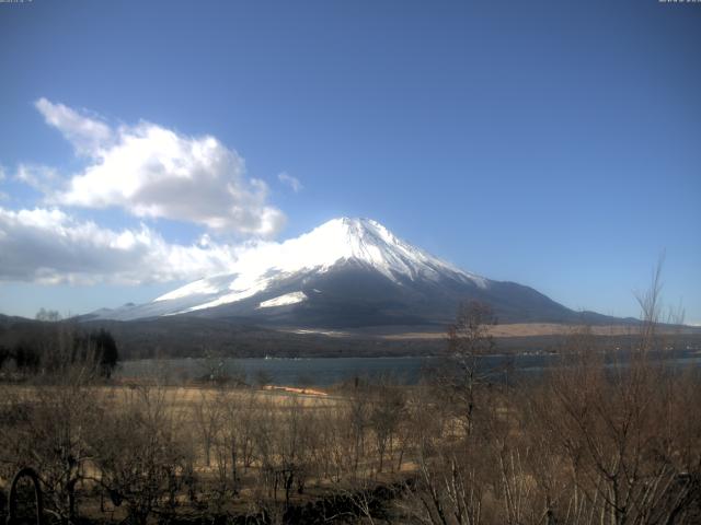 山中湖からの富士山
