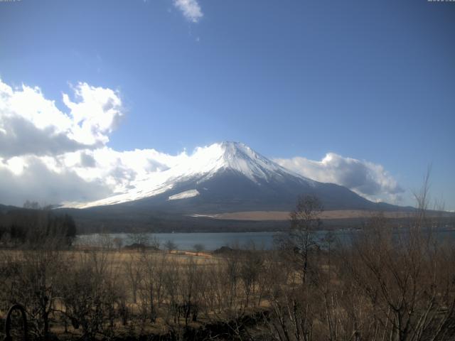 山中湖からの富士山