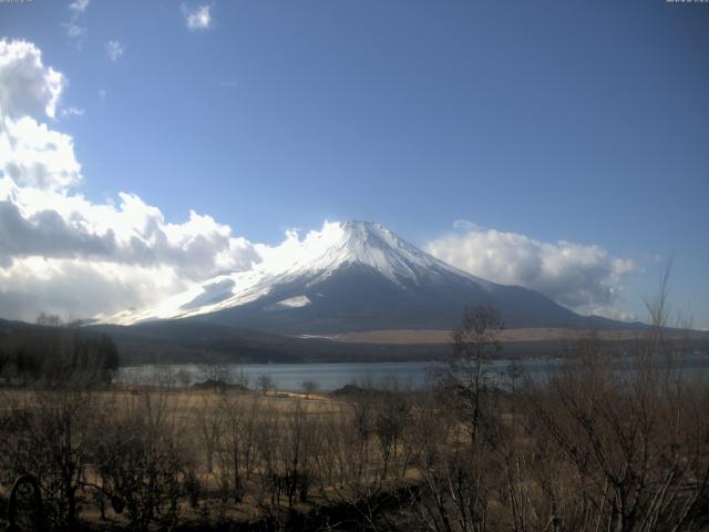 山中湖からの富士山