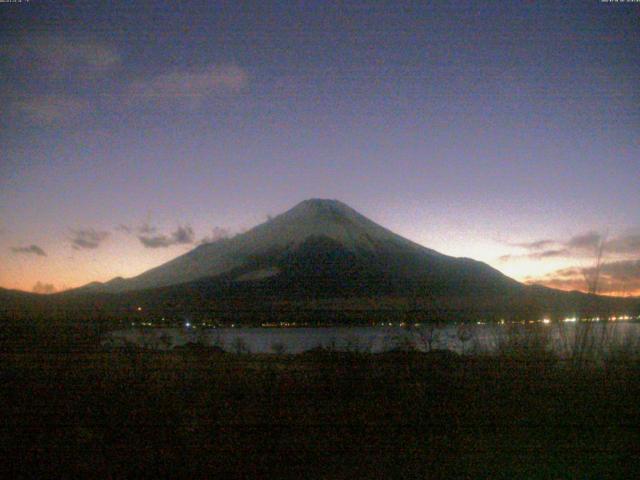 山中湖からの富士山