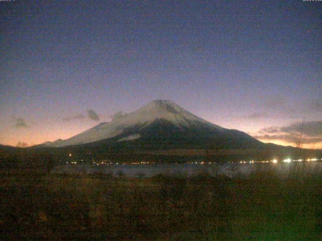 山中湖からの富士山
