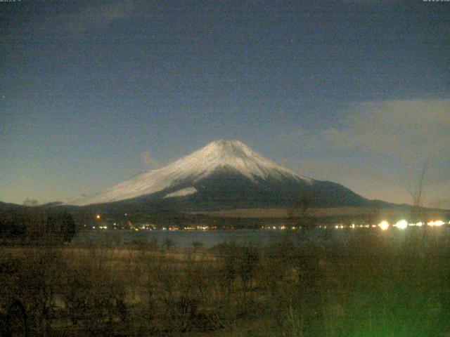 山中湖からの富士山