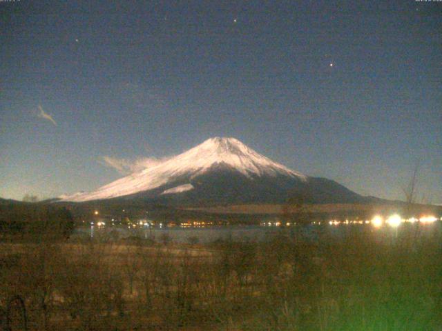 山中湖からの富士山