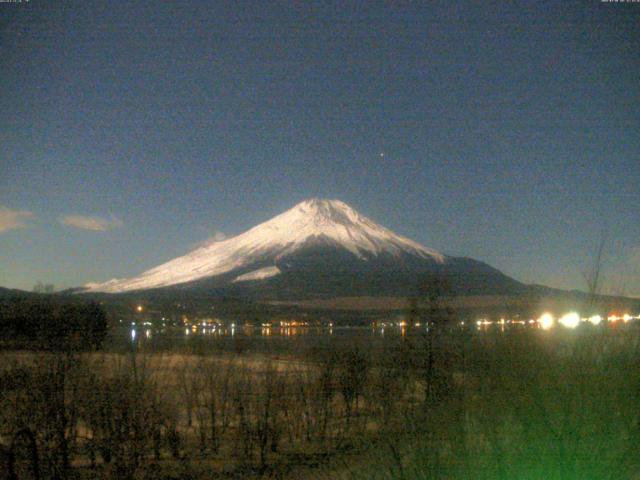 山中湖からの富士山