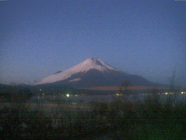 山中湖からの富士山