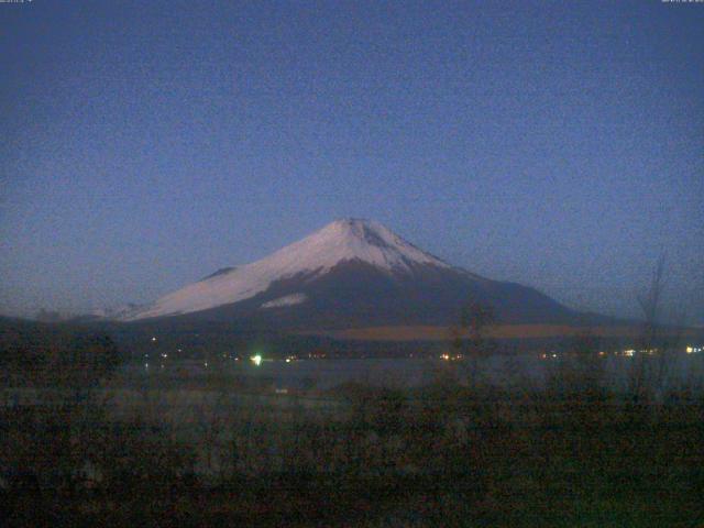 山中湖からの富士山