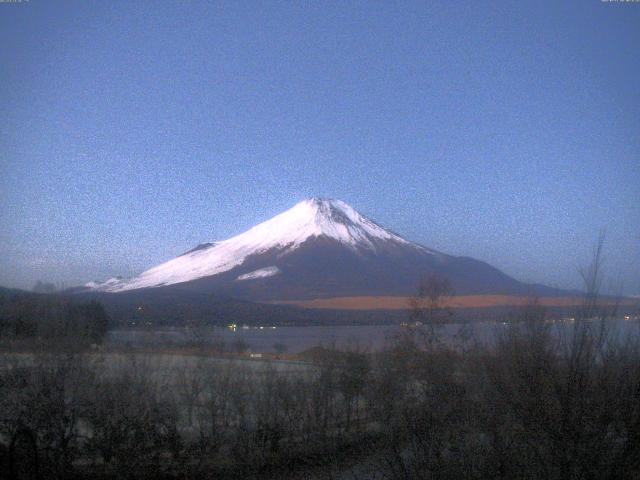 山中湖からの富士山
