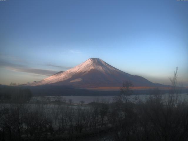 山中湖からの富士山