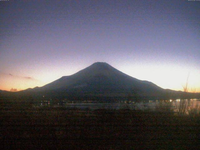 山中湖からの富士山