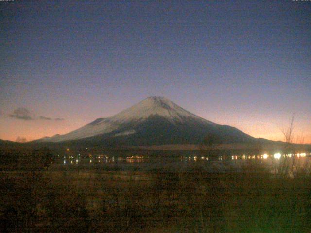 山中湖からの富士山