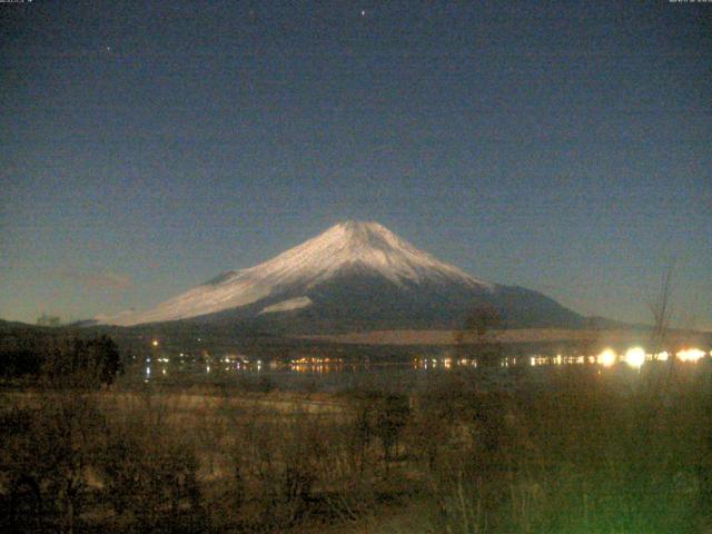 山中湖からの富士山