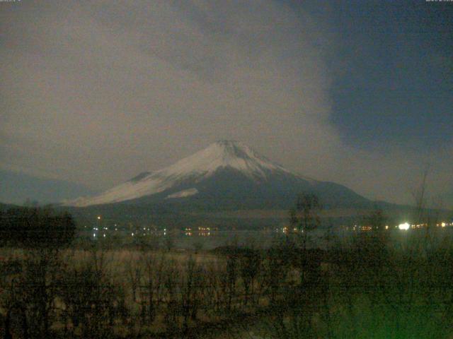 山中湖からの富士山