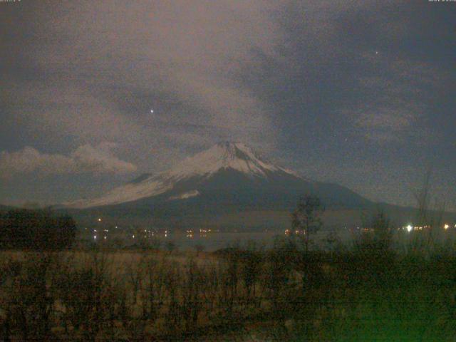 山中湖からの富士山