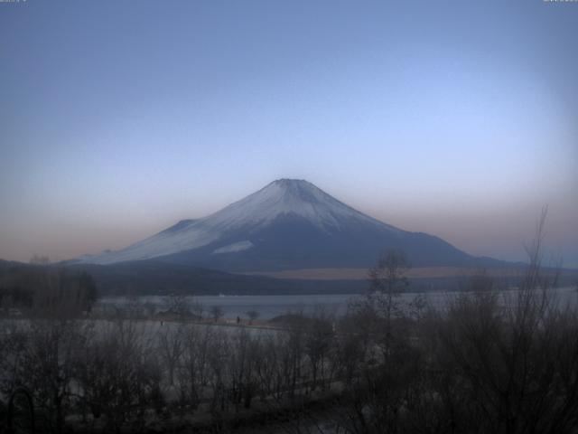 山中湖からの富士山